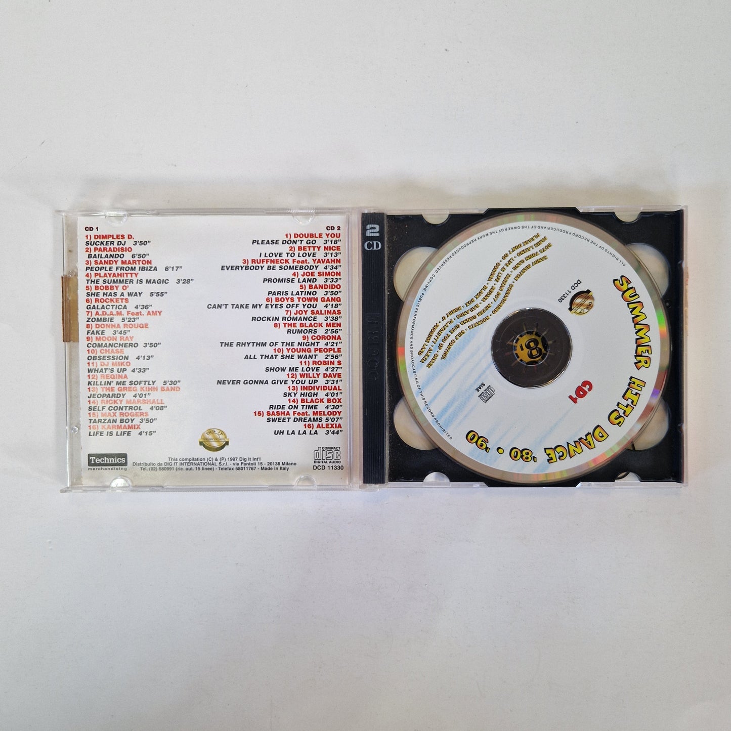 Summer Hits Dance '80 '90 2 CD 32 Successi - Ottime Condizioni 2007 Mercatino Usato Crotone