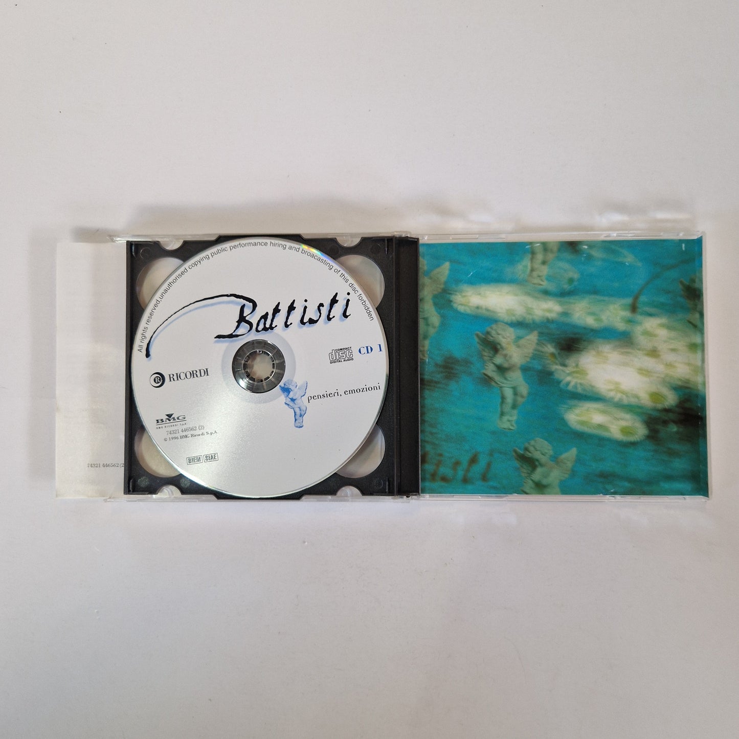 Lucio Battisti Pensieri Emozioni 2 CD 1996 BMG Ricordi Pop Italiano Mercatino Usato Crotone