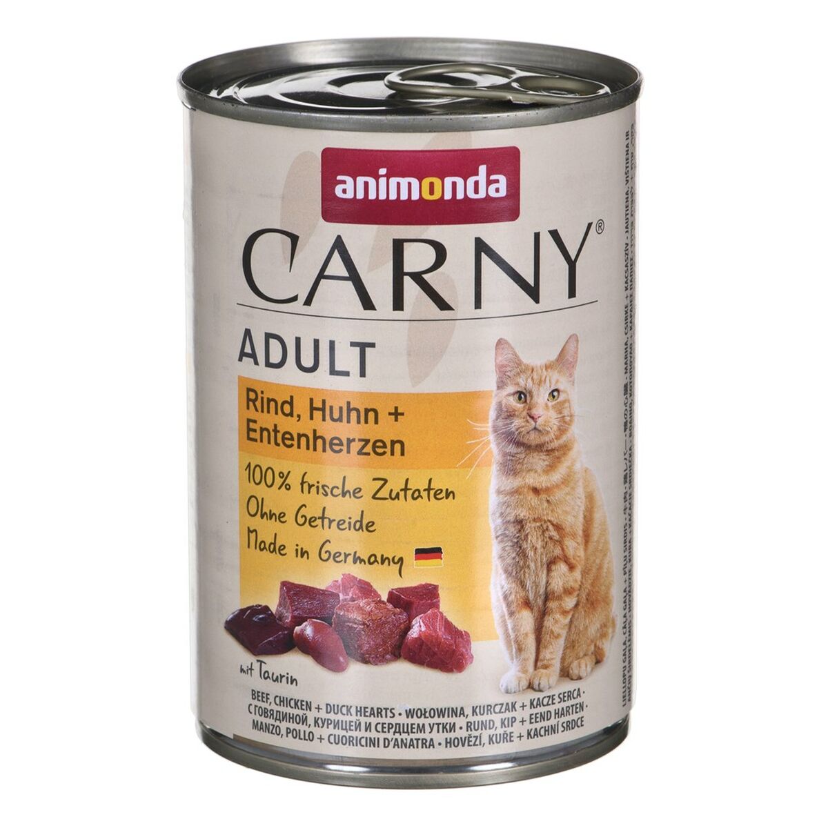 Cibo per gatti Animonda Pollo Carne di vitello Anatra 400 g 18578
