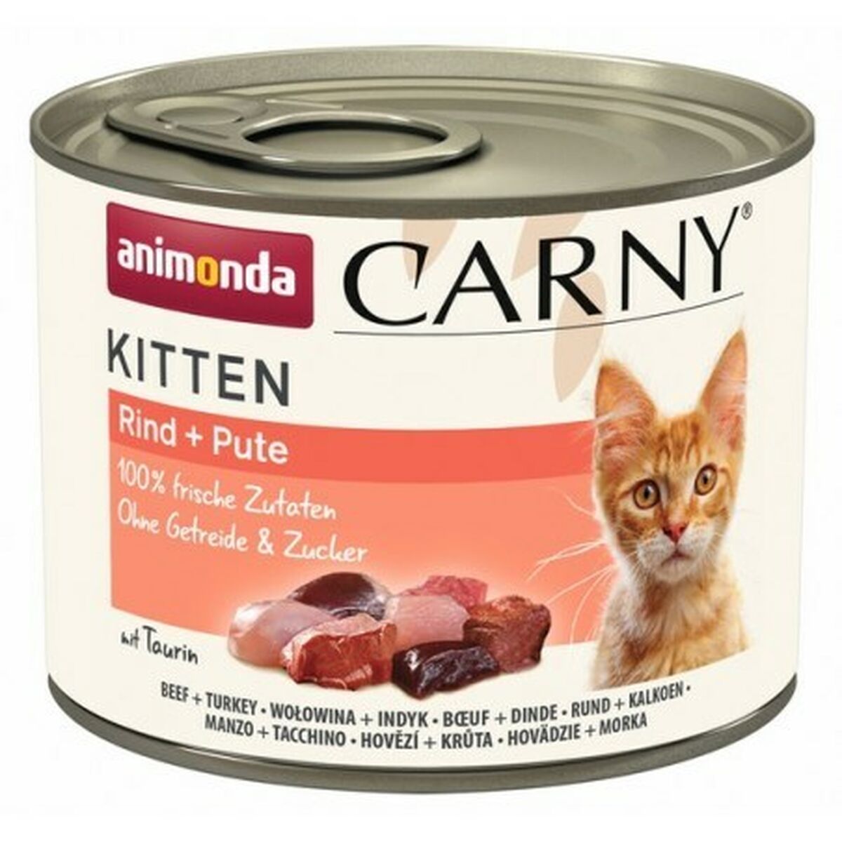 Cibo per gatti Animonda Carny Kitten Tacchino Carne di vitello 200 g 18578