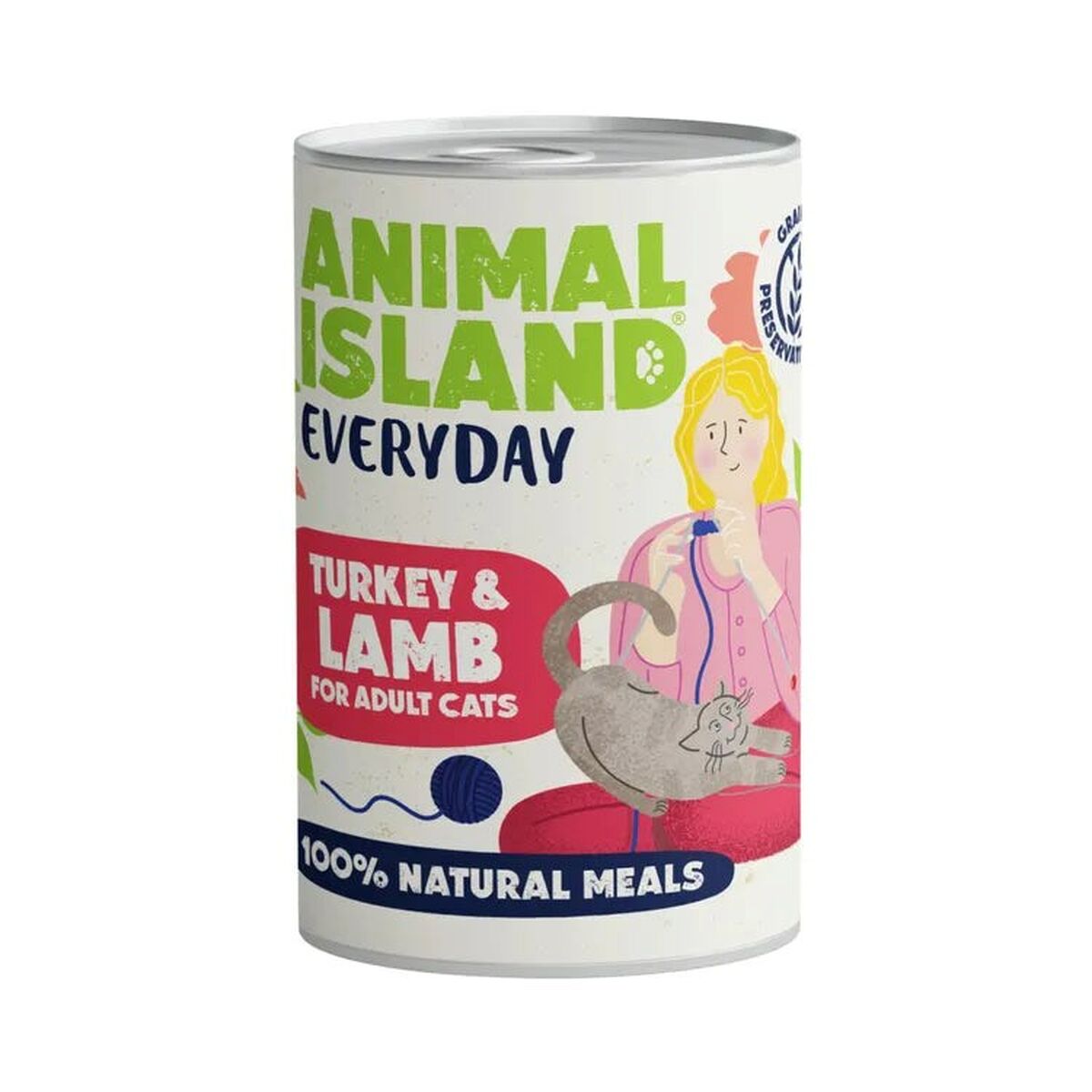 Cibo per gatti ANIMAL ISLAND Turkey 400 g 19876