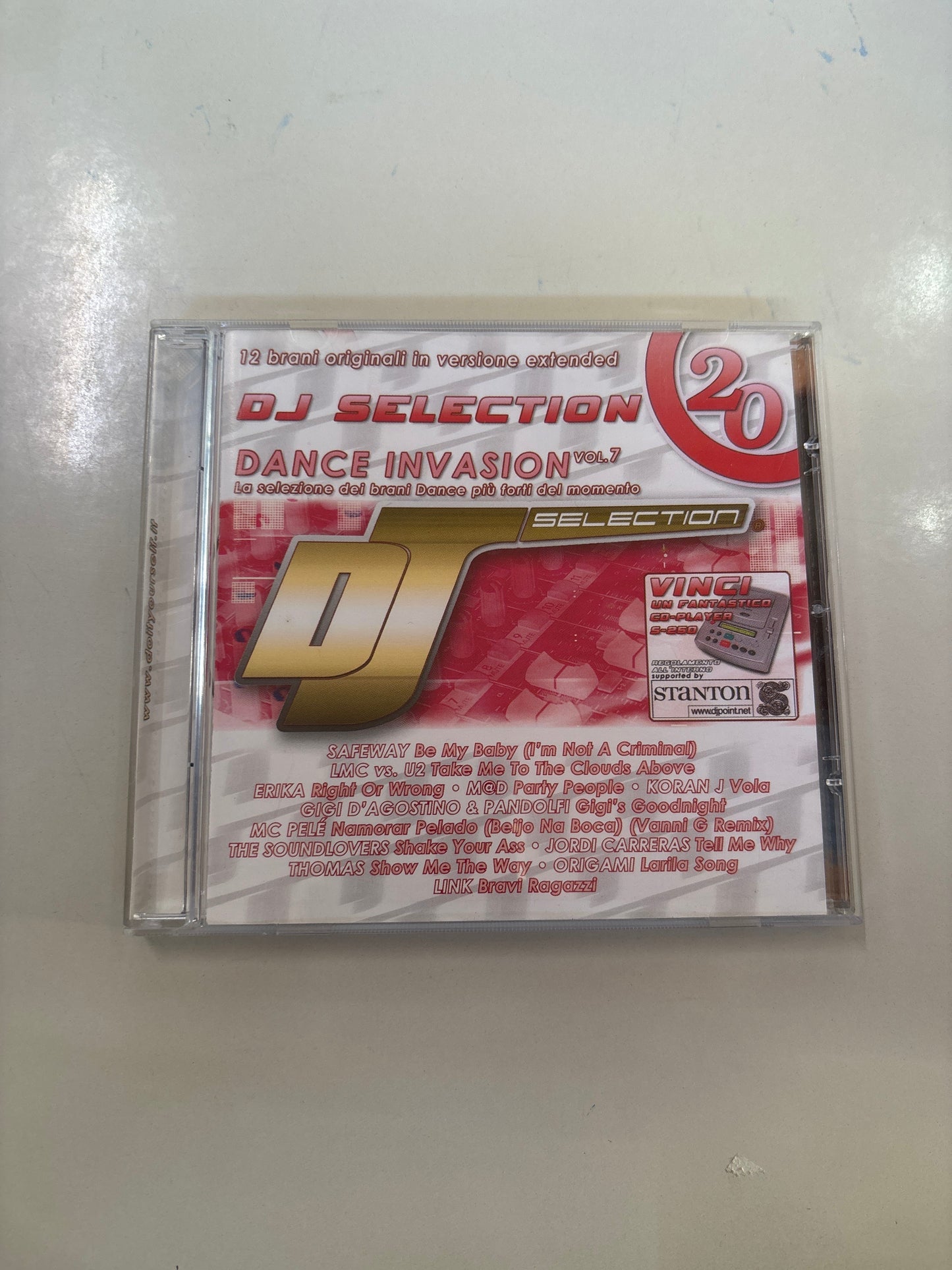 CD DJ Selection Dance Invasion Vol. 7 - 12 brani extended dance mix Mercatino Usato Crotone
