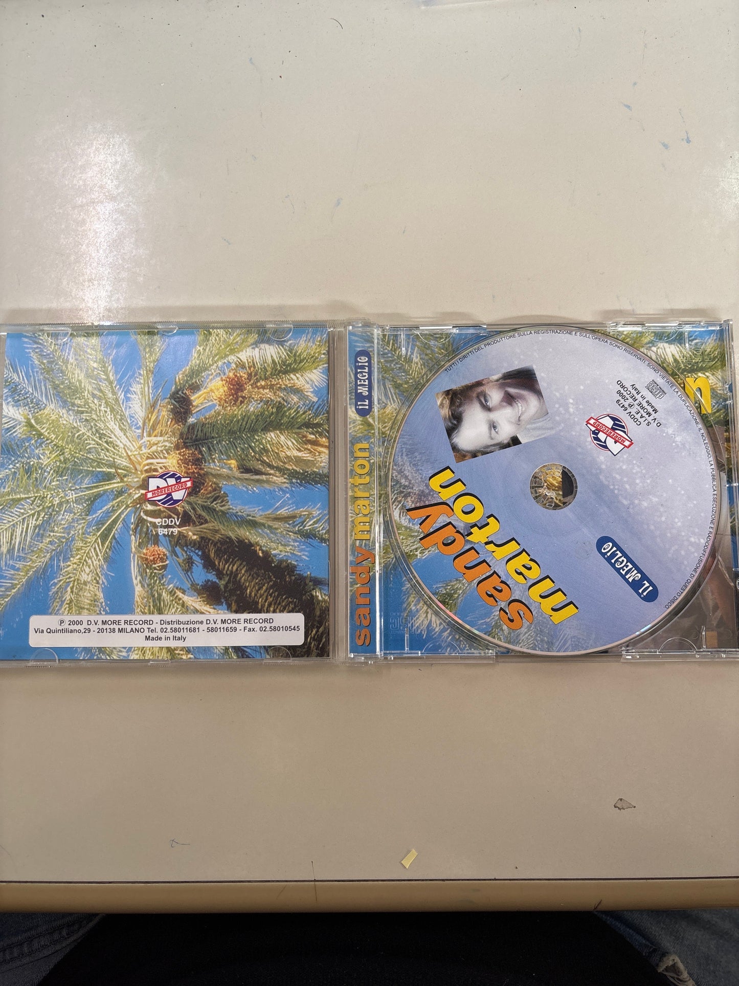 CD Sandy Marton - Il Meglio raccolta 80s dance italo disco Mercatino Usato Crotone
