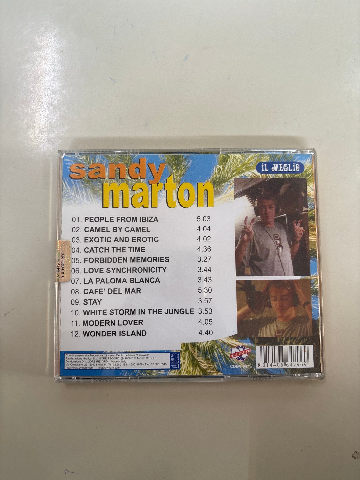 CD Sandy Marton - Il Meglio raccolta 80s dance italo disco Mercatino Usato Crotone