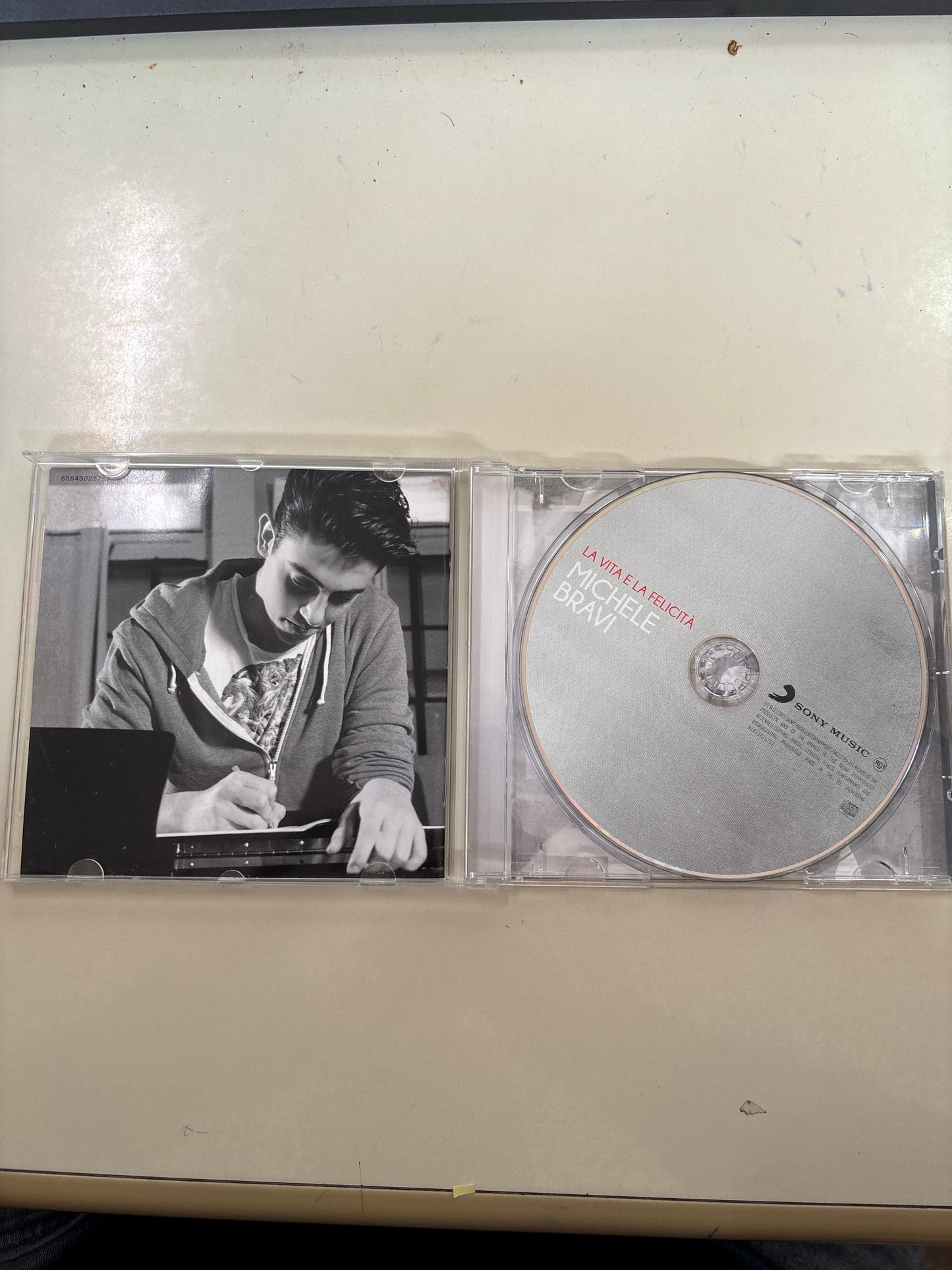 CD Michele Bravi - La vita e la felicità 2013 pop italiano Sony Mercatino Usato Crotone
