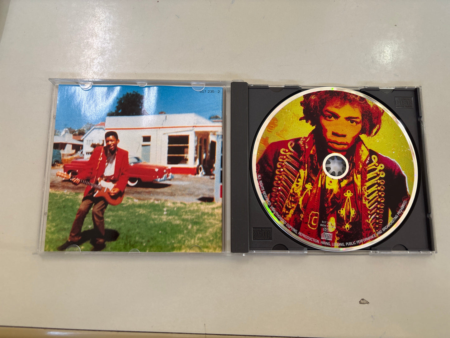 CD Jimi Hendrix The Ultimate Experience raccolta successi rock 60s 70s Mercatino Usato Crotone