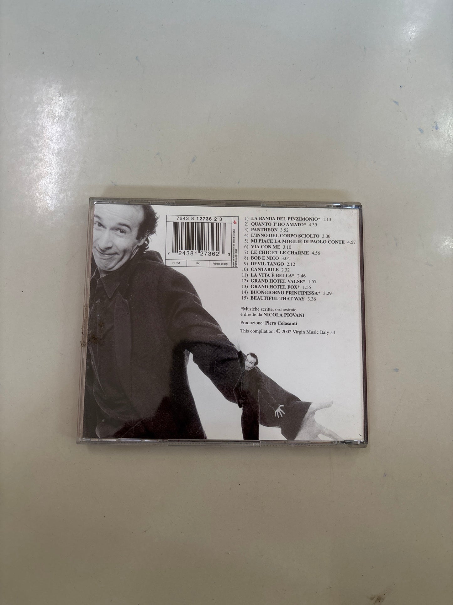 CD Roberto Benigni e la musica Quanto t'ho amato Piovani La vita è bella Mercatino Usato Crotone