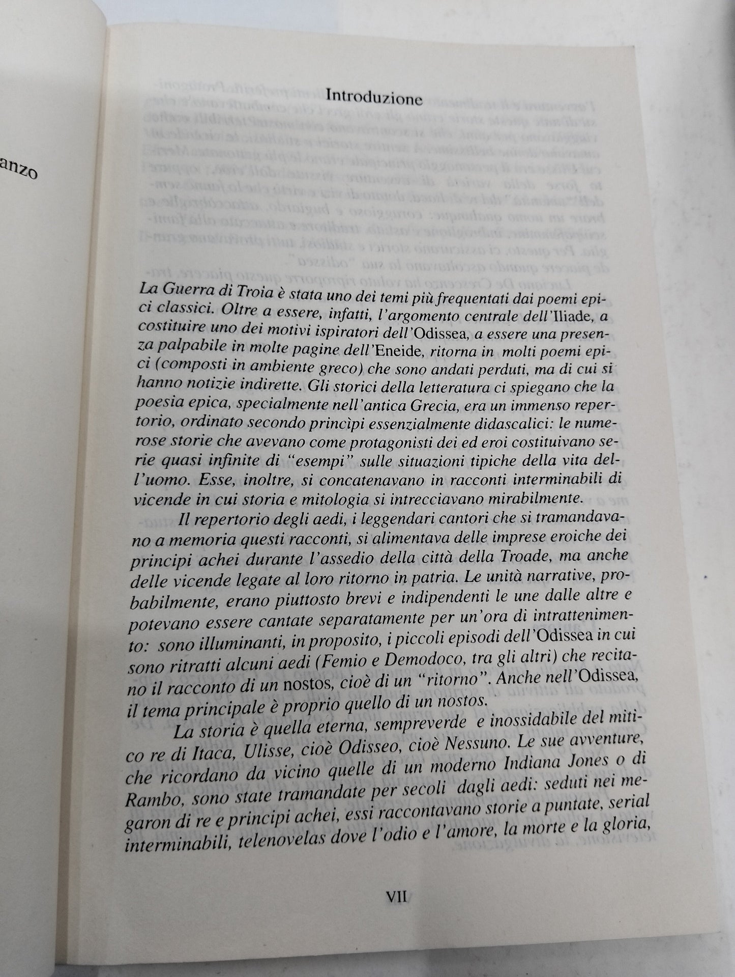 Nessuno l'Odissea Racconta ai Lettori d'Oggi a cura di Paola Bregola ed Enrico Saravalle - La Lettura - Arnoldo Mondadori Mercatino Usato Crotone