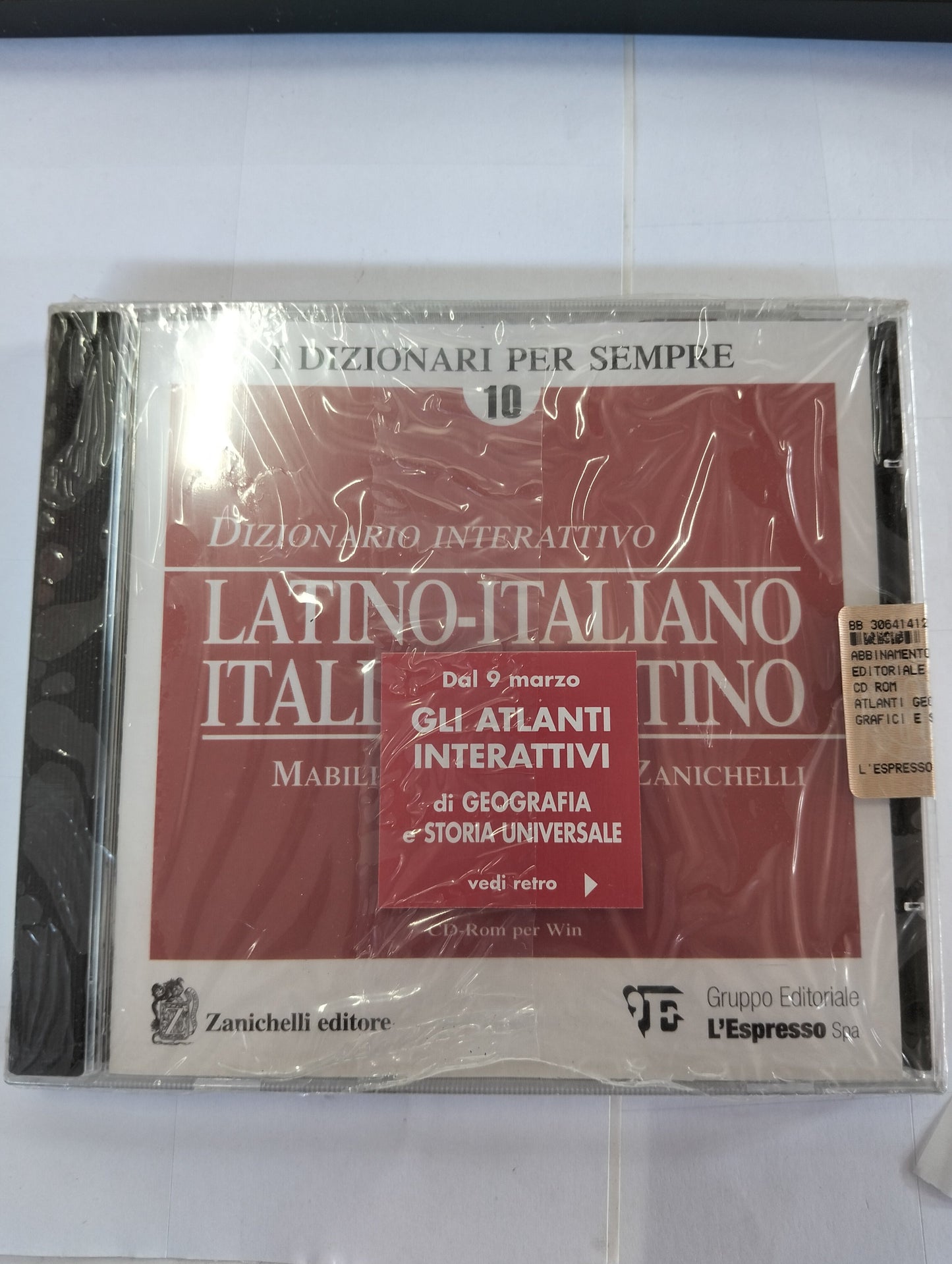 📘 Dizionario Latino-Italiano / Italiano-Latino Zanichelli + CD-ROM Mercatino Usato Crotone