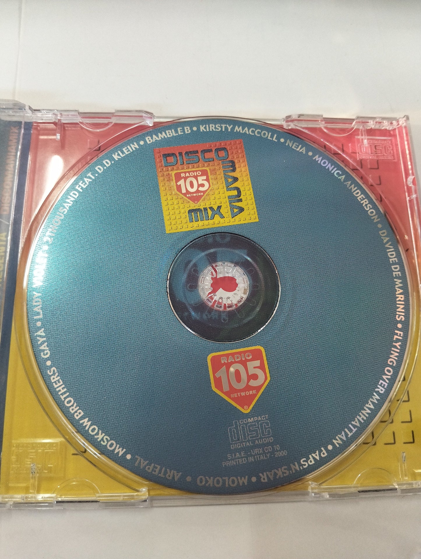 CD Disco Mania Mix - Radio 105 Network 2000 | Dance, House, Eurodance, Raro! Mercatino Usato Crotone