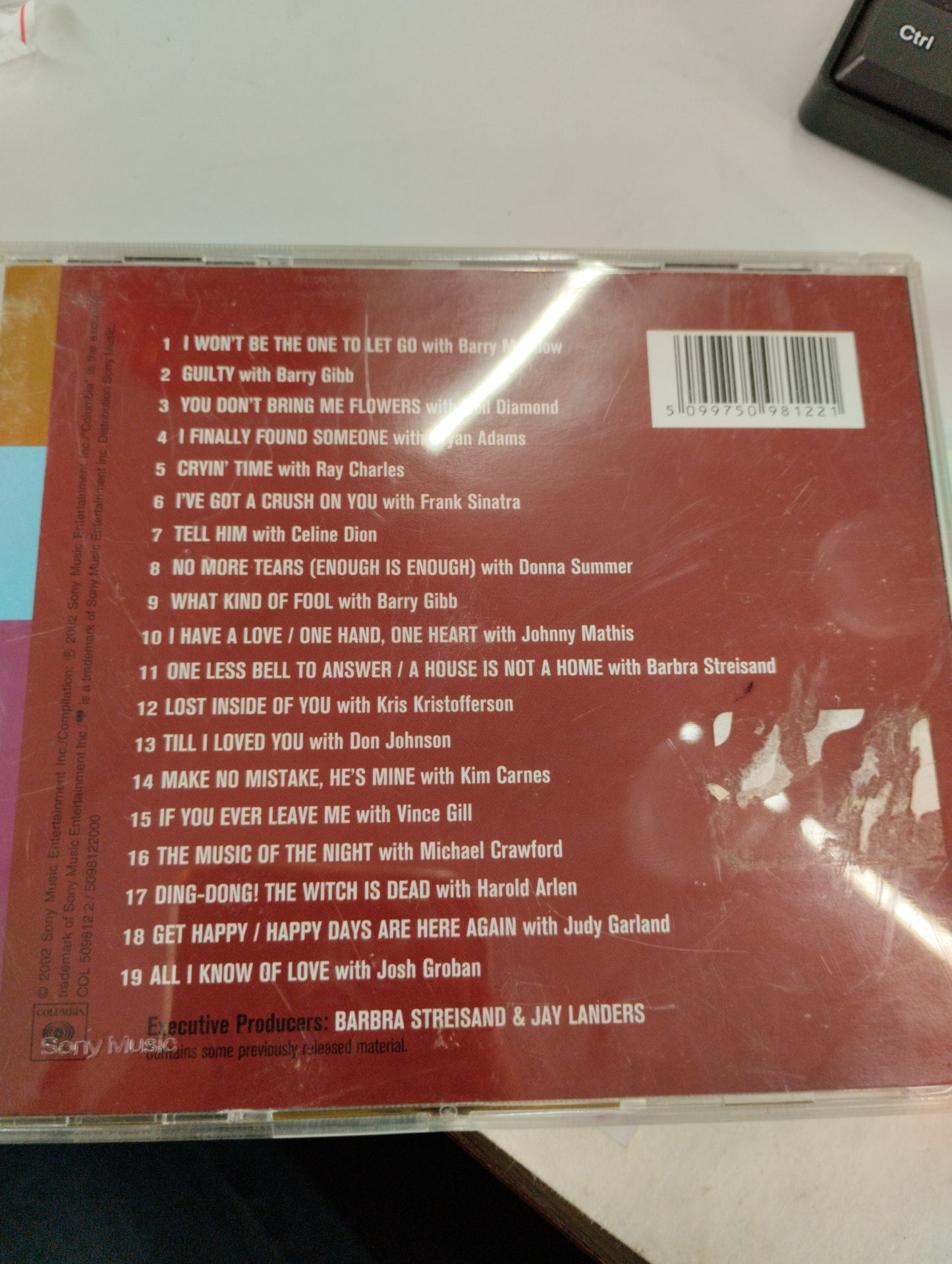 Barbra Streisand – Duets CD Compilation 2002 Mercatino Usato Crotone