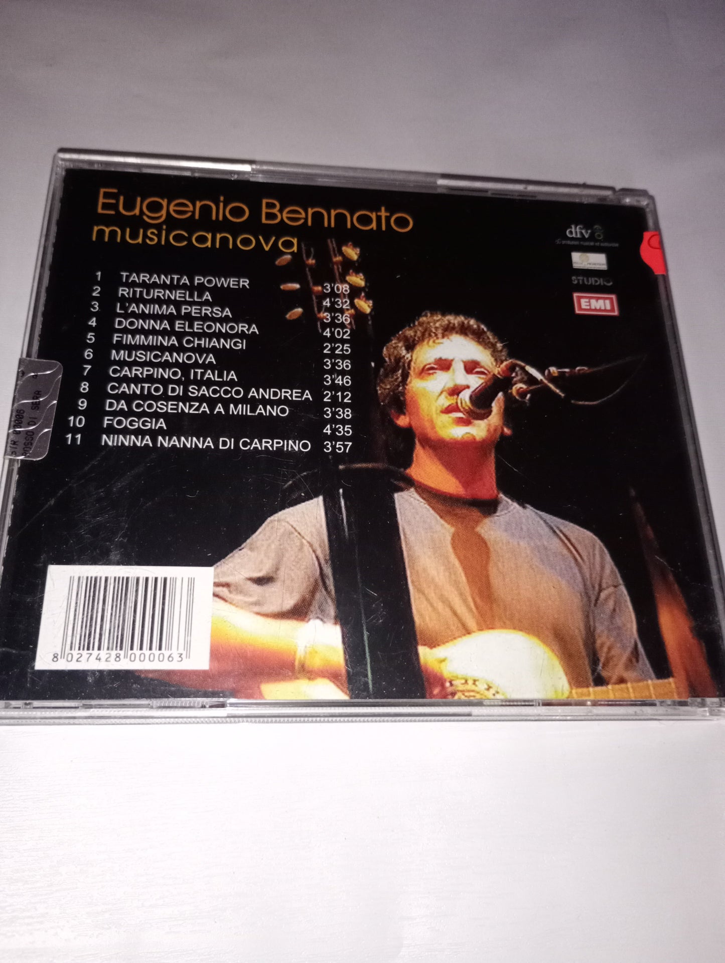 Eugenio Bennato - Musicanova - Taranta Power - Musica Popolare CD Mercatino Usato Crotone
