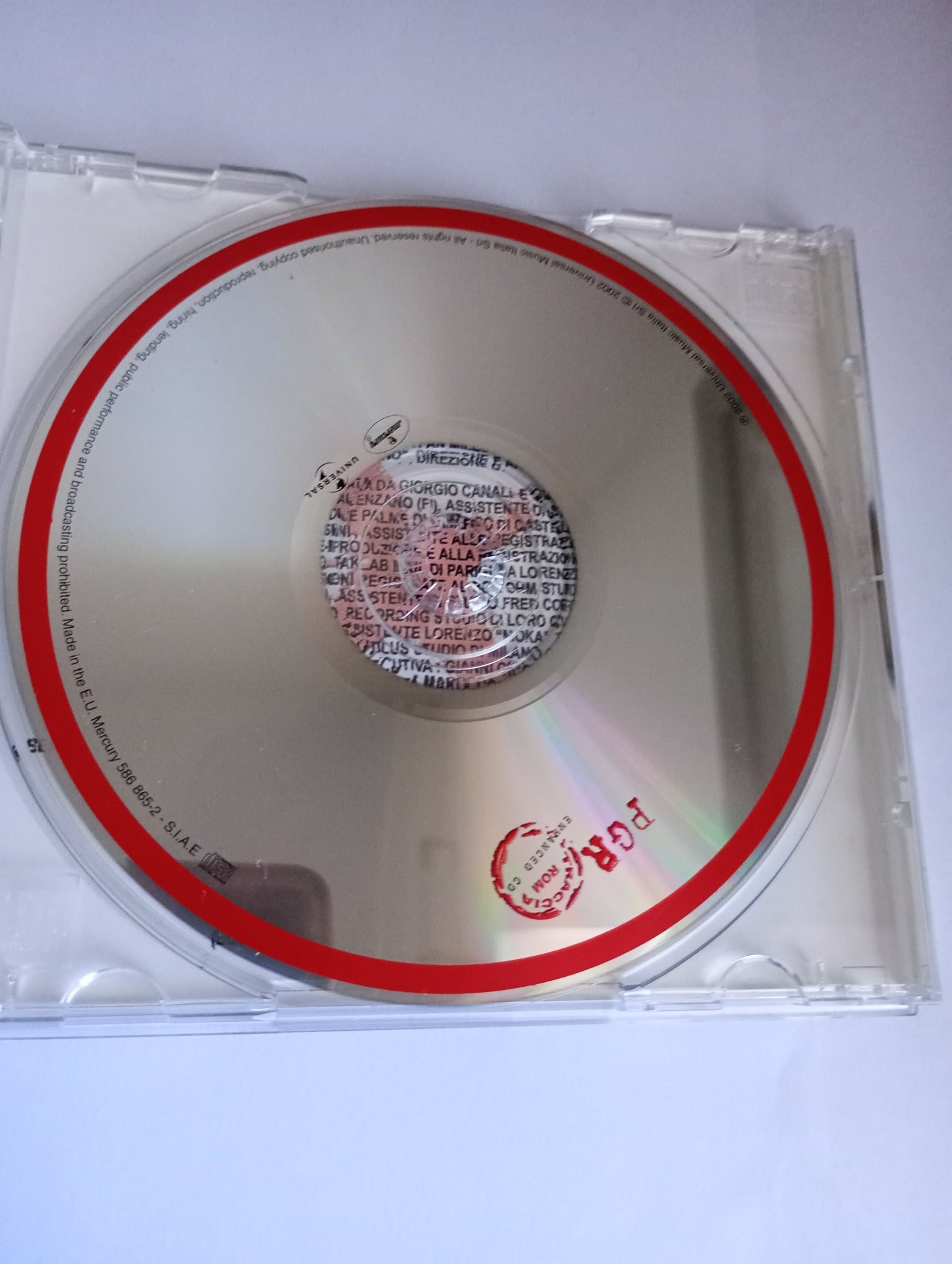 PGR - PER GRAZIA RICEVUTA RARO CD 2002 - CRISTIANO GODANO Mercatino Usato Crotone
