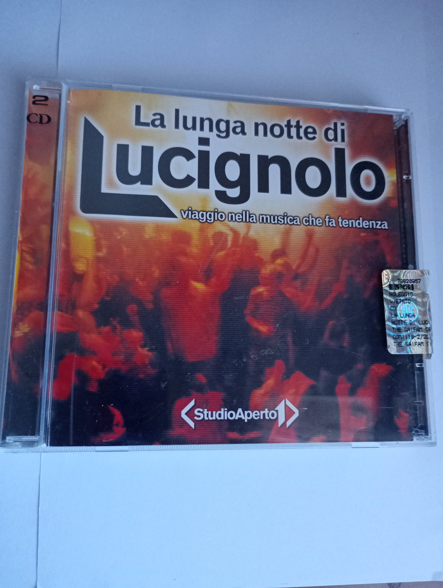 LA NOTTE LUNGA DI LUCIGNOLO - 2 CD STUDIO APERTO - RARO Mercatino Usato Crotone