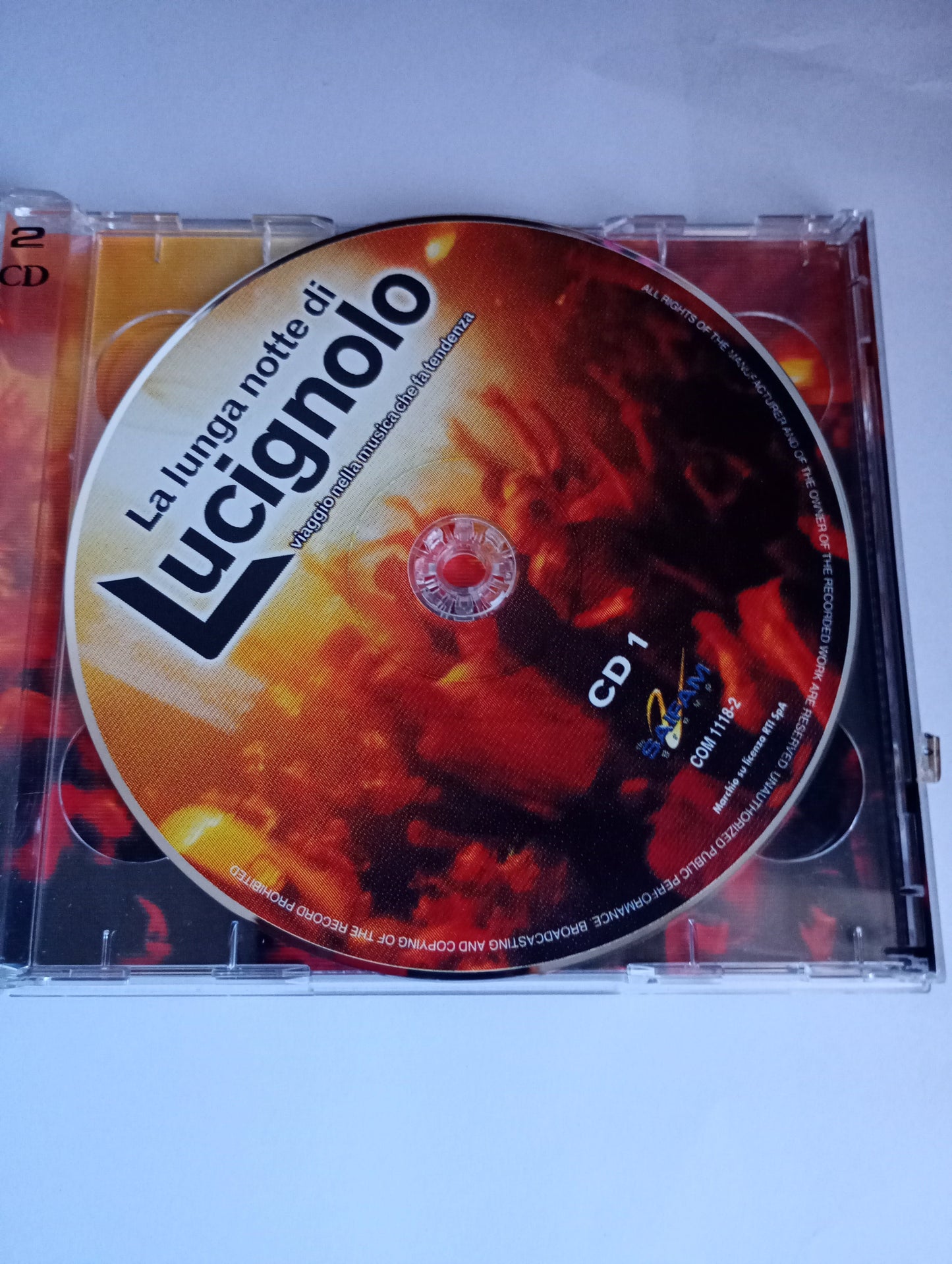 LA NOTTE LUNGA DI LUCIGNOLO - 2 CD STUDIO APERTO - RARO Mercatino Usato Crotone