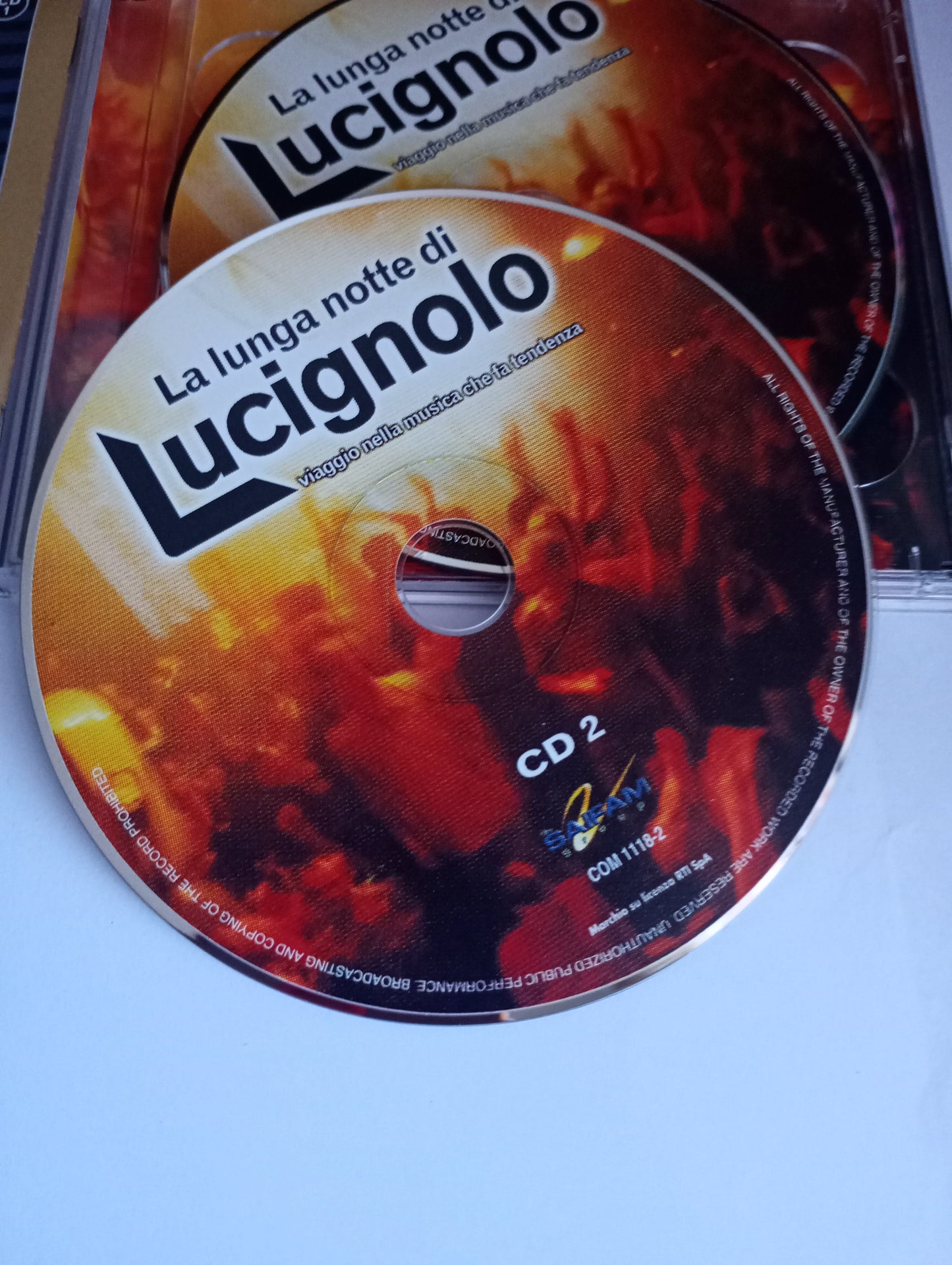 LA NOTTE LUNGA DI LUCIGNOLO - 2 CD STUDIO APERTO - RARO Mercatino Usato Crotone