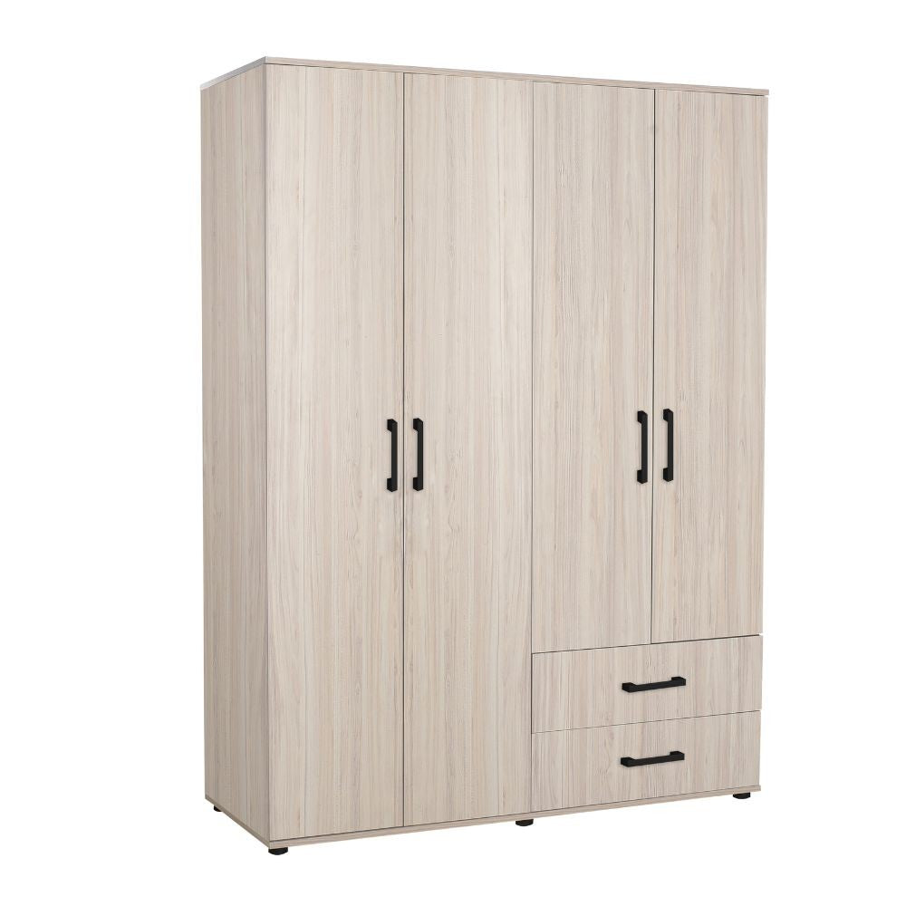 Armadio GRD4422023 rovere 4 ante e 2 cassetti Effezeta