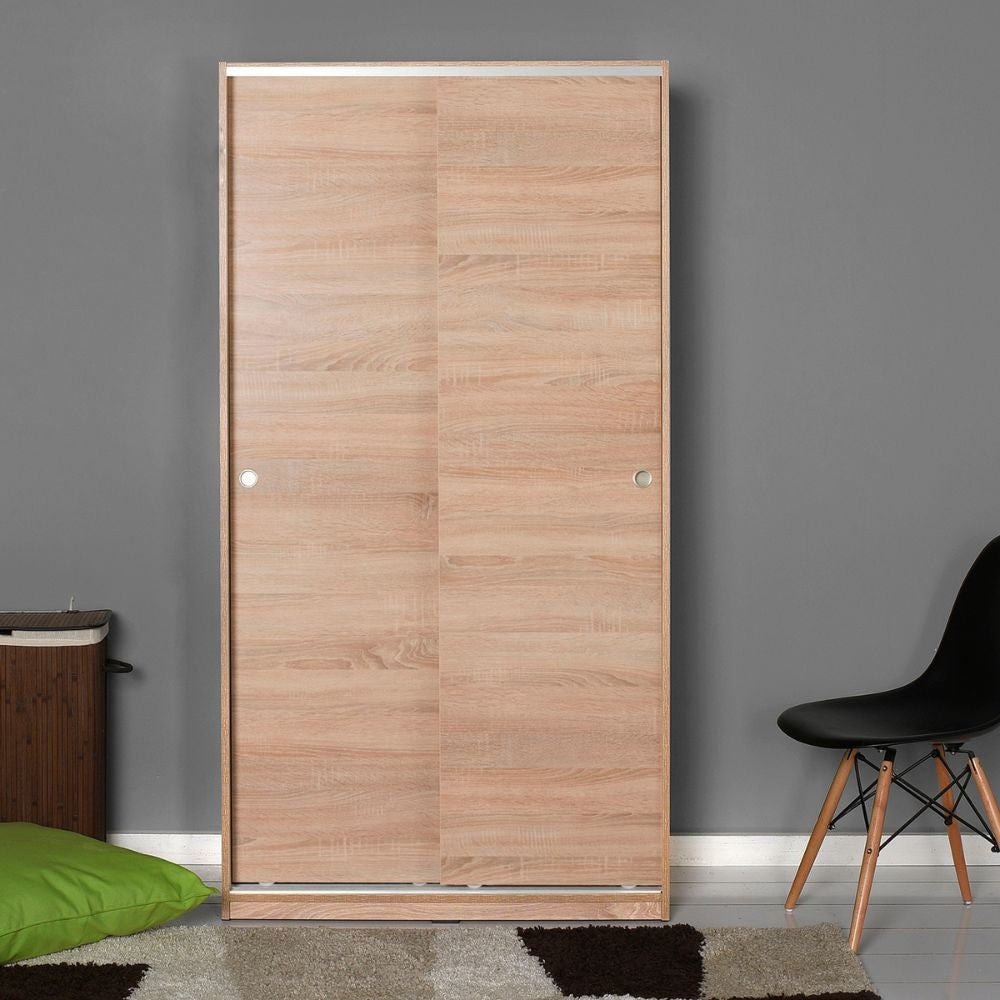 Armadio SWD4352023 solo ripiani rovere con ante scorrevoli Effezeta