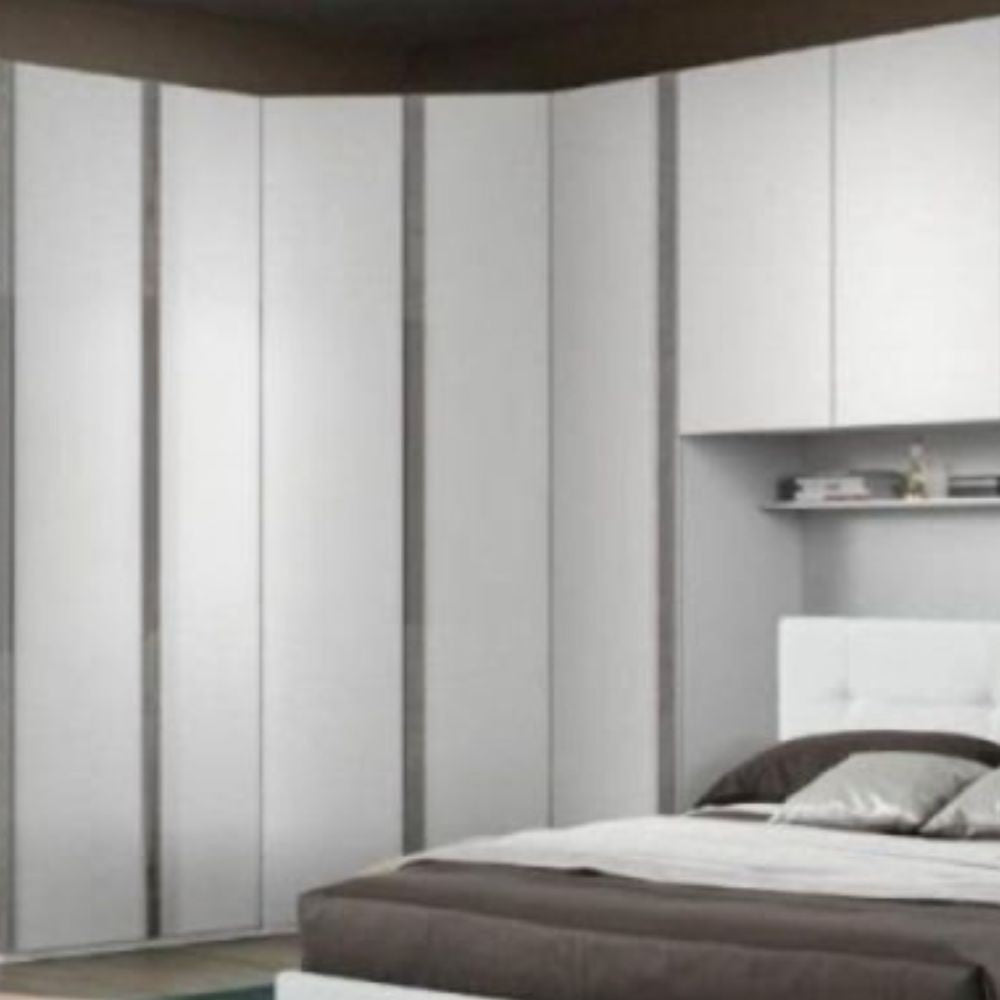 Cabina armadio Ettore colore bianco frassinato Effezeta