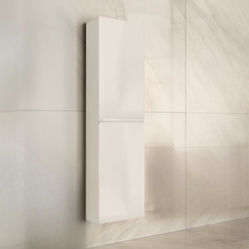 Colonna bagno sospesa Londres con due ante colore bianco lucido Effezeta