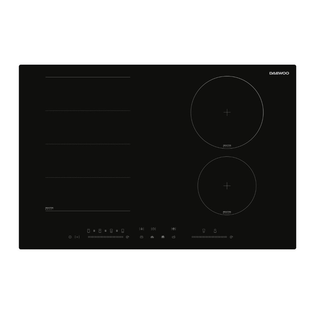 Piano cottura Daewoo H7IS50L1IT induzione 78 cm 6 zone nero Effezeta