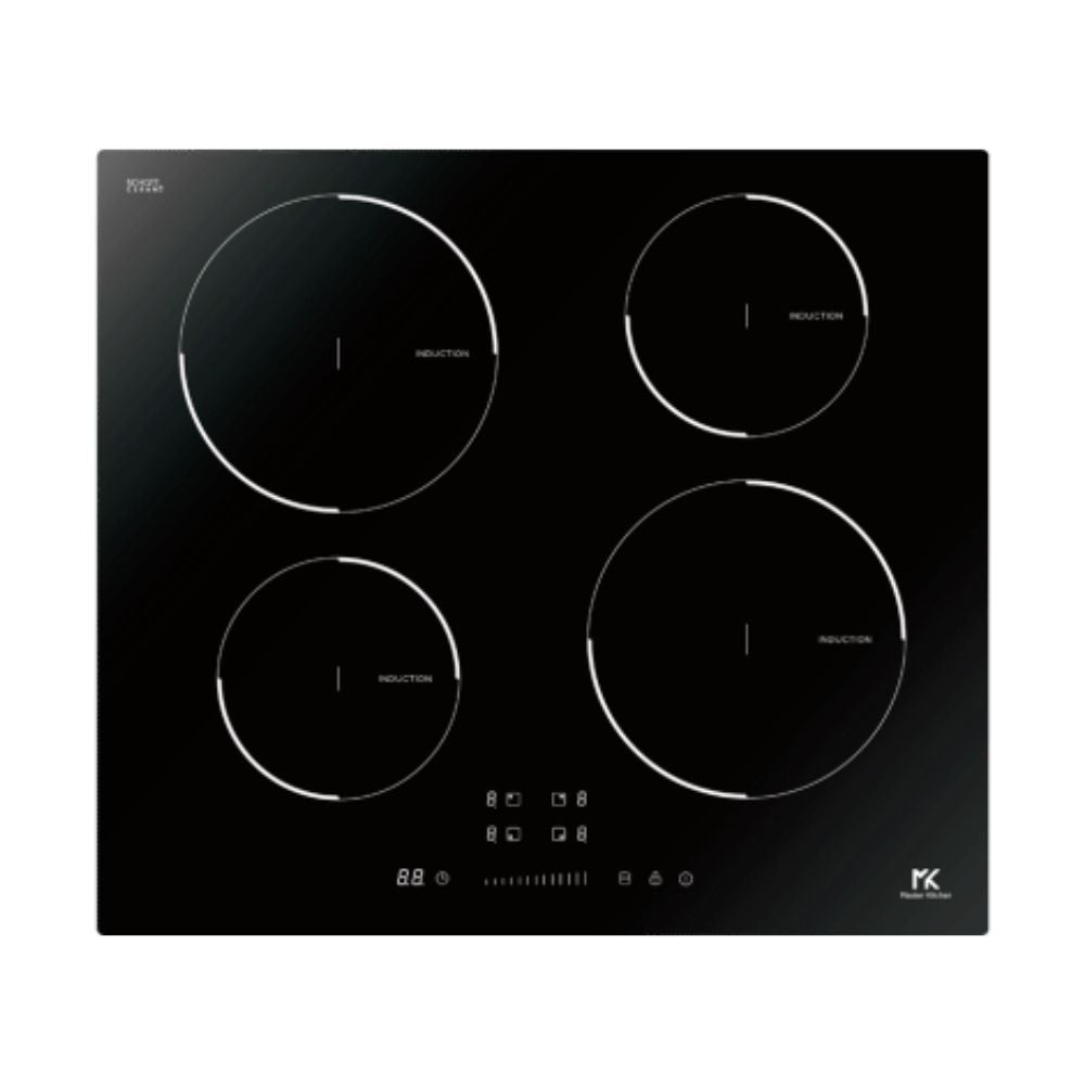 Piano cottura induzione da incasso 4 zone Master Kitchen MKHI604BK Effezeta