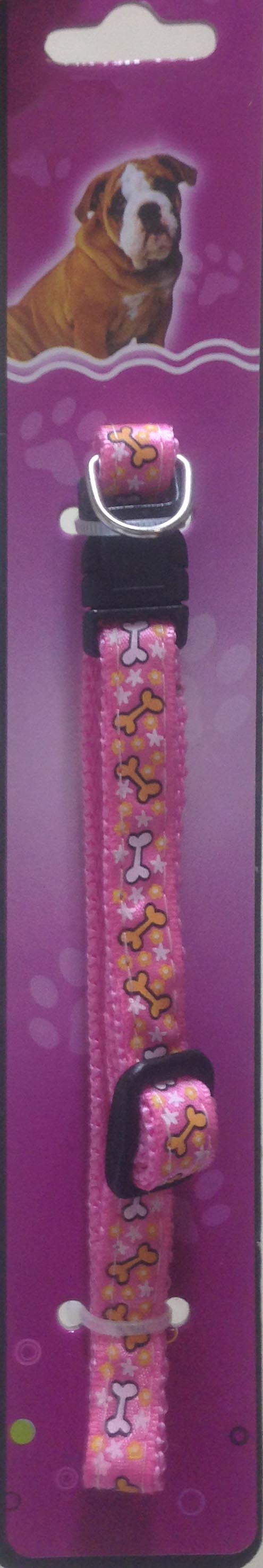 Collar for small dogs - Adjustable - Pink Mercatino Usato Crotone