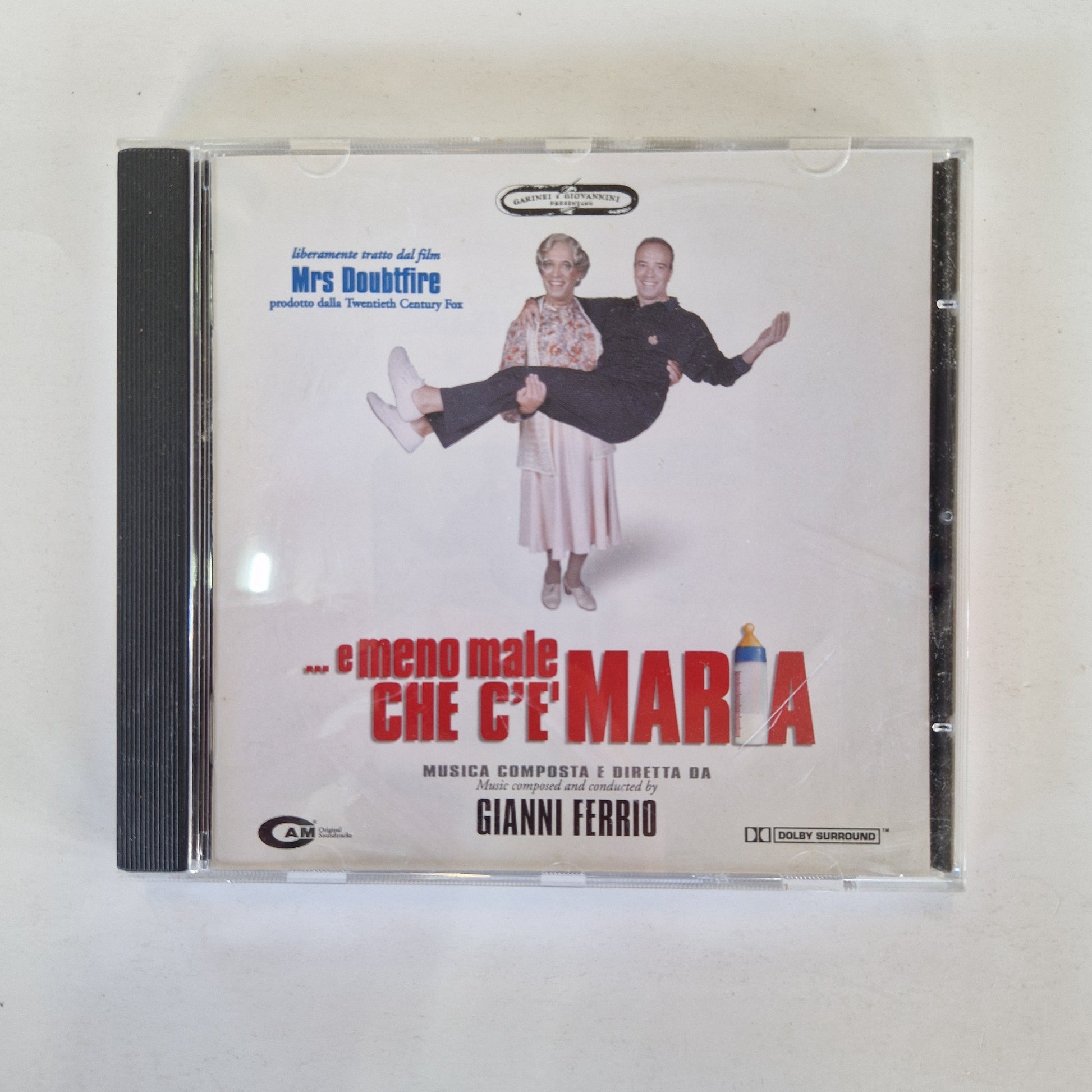 E Meno Male Che C'è Maria Mrs Doubtfire Gianni Ferrio Colonna Sonora CD Ottimo Mercatino Usato Crotone