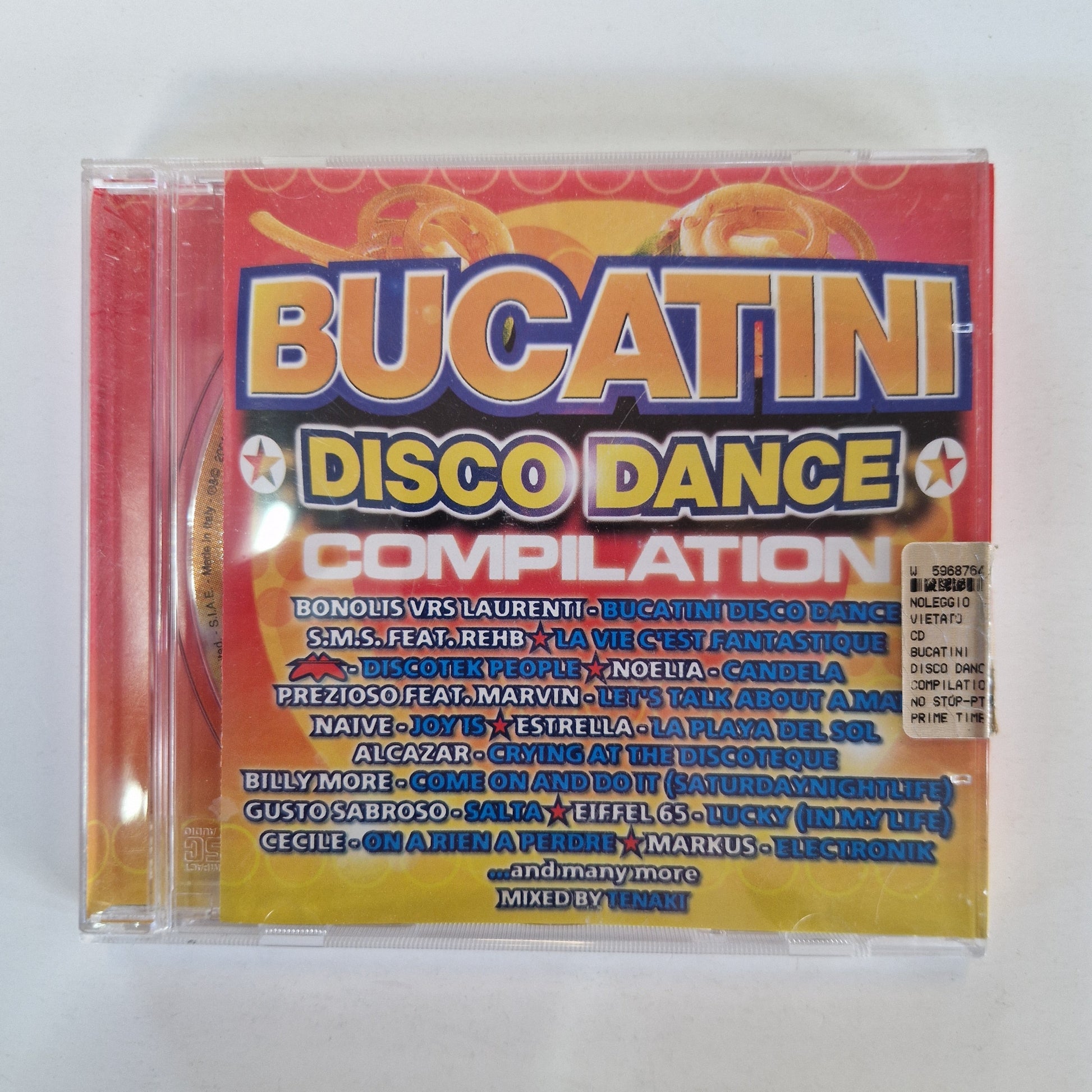 Bucatini Disco Dance Compilation 2001 Prime Time SRL CD musica anni 2000 Mercatino Usato Crotone