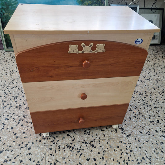 Bagnetto Cassettiera con 3 cassetti su ruote – 76x45x89 cm – 70€ Mercatino Usato Crotone