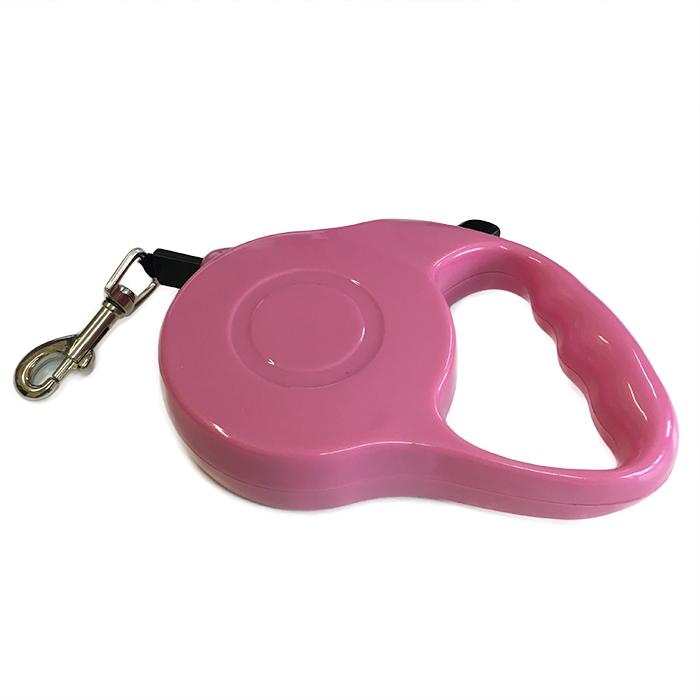 Extendable leash for dogs - Max 15 kg - Pink Color - Start & Stop Mercatino Usato Crotone
