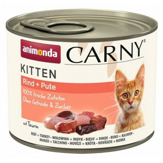 Cibo per gatti Animonda Carny Kitten Tacchino Carne di vitello 200 g 18578