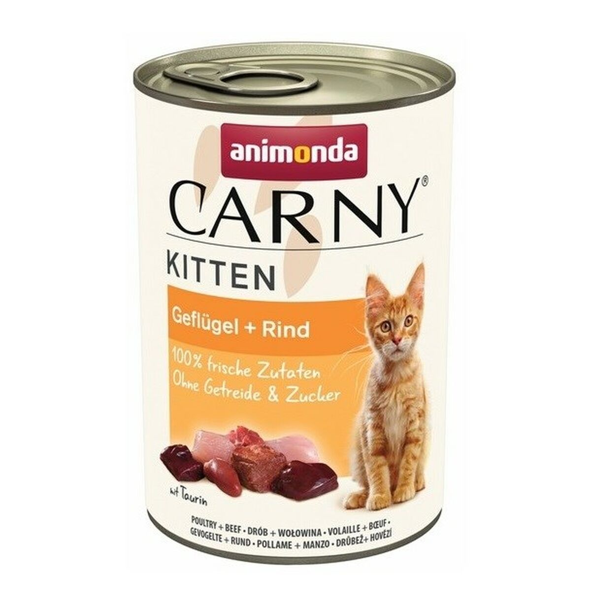 Cibo per gatti Animonda Carny Carne di vitello Uccelli 400 g 18578