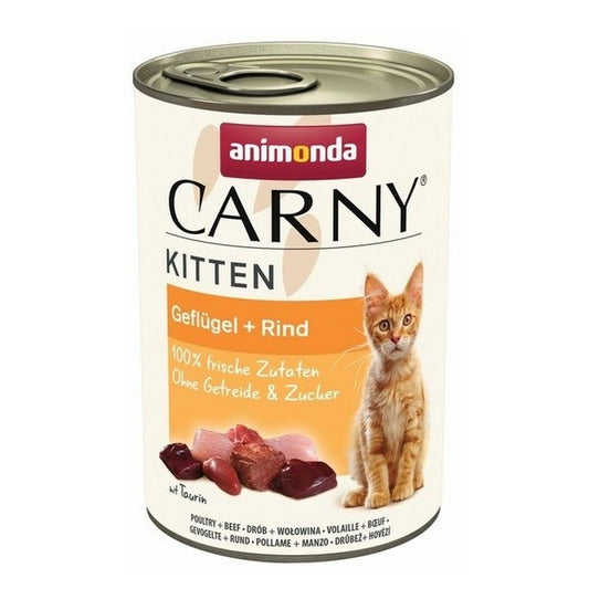 Cibo per gatti Animonda Carny Carne di vitello Uccelli 400 g 18578