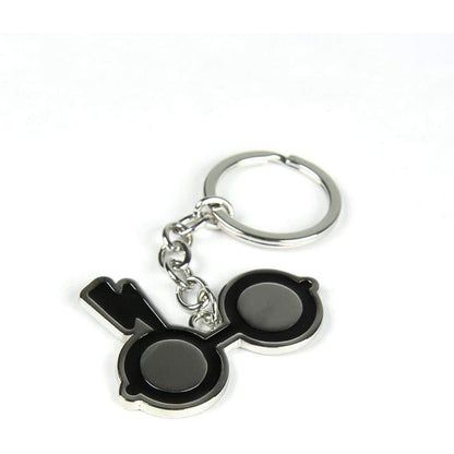 Harry Potter Metal Keychain - Silver - Official product CERDA'