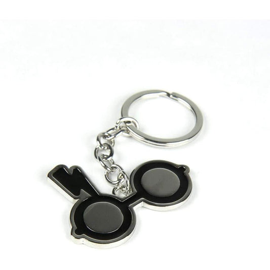 Harry Potter Metal Keychain - Silver - Official product CERDA'