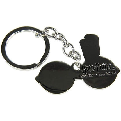 Harry Potter Metal Keychain - Silver - Official product CERDA'