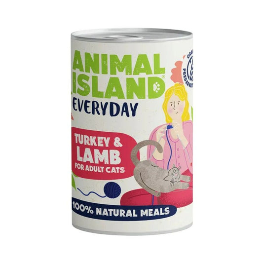 Cibo per gatti ANIMAL ISLAND Turkey 400 g 19876