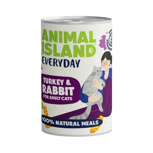 Cibo per gatti ANIMAL ISLAND Turkey 400 g 19876