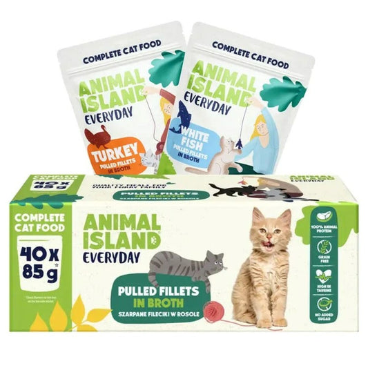 Cibo per gatti ANIMAL ISLAND Turkey 40 x 85 g 19876