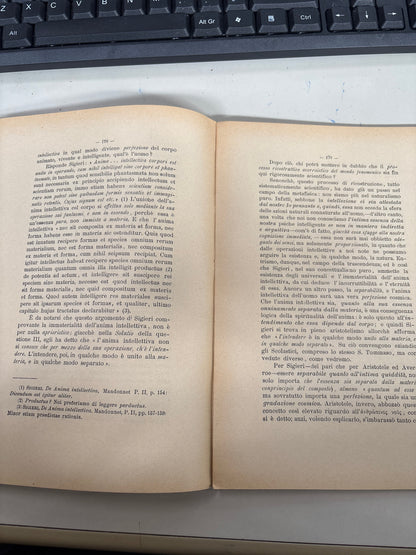 Averroismo Filosofico di Tommaso d'Aquino - Giuseppe A. Macaluso 1912 Mercatino Usato Crotone