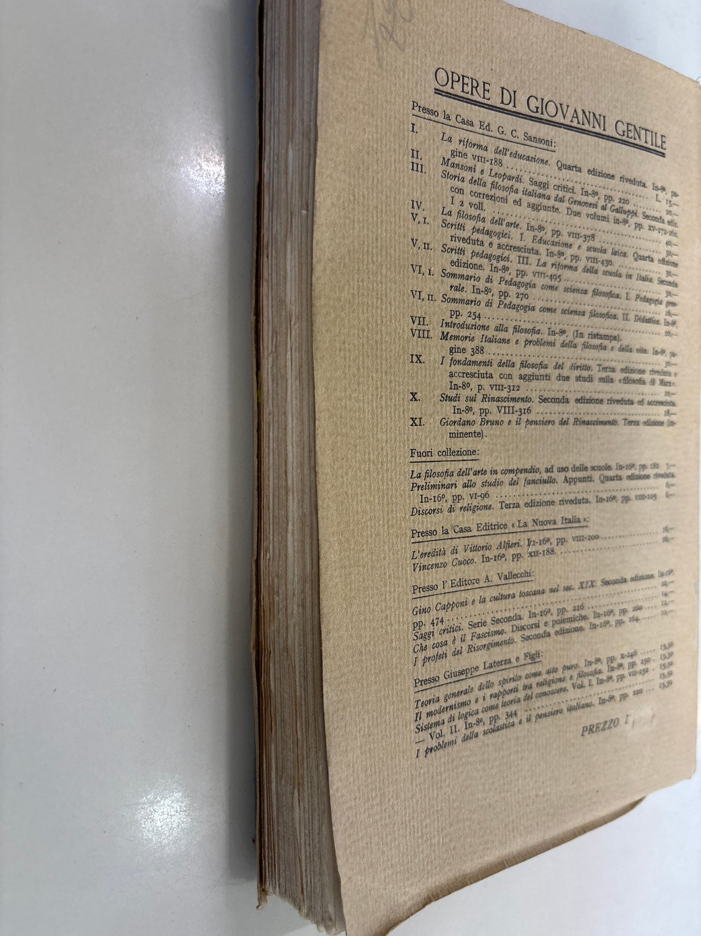 Libro I Fondamenti della Filosofia del Diritto Gentile 1937 Sansoni Marx Mercatino Usato Crotone