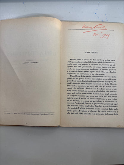 Libro Libro X della Repubblica Platone Fraccaroli 4ª ed. La Nuova Italia Mercatino Usato Crotone