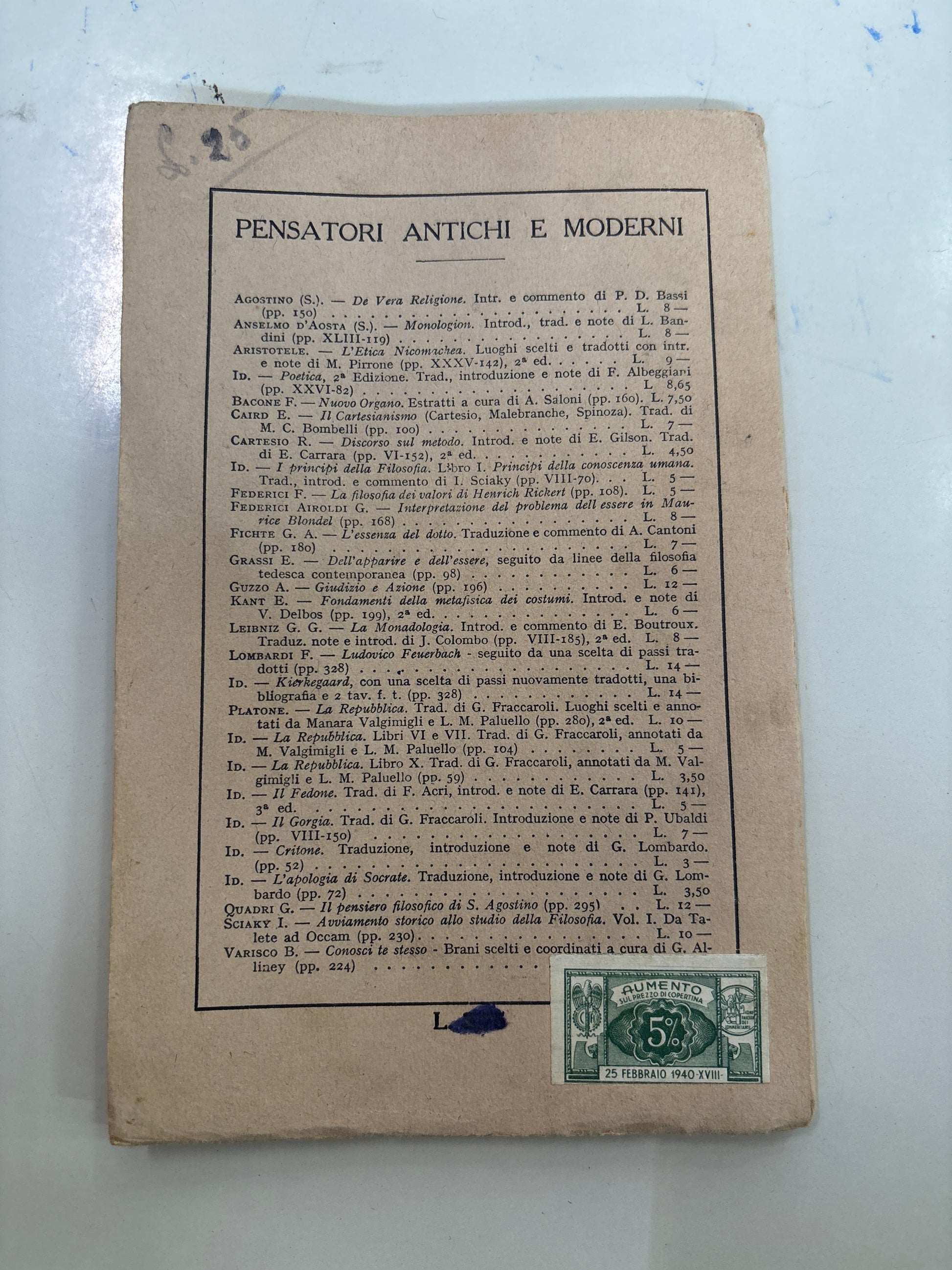 Libro Libro X della Repubblica Platone Fraccaroli 4ª ed. La Nuova Italia Mercatino Usato Crotone