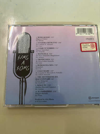 CD Basi Musicali Canzoni Italiane Vol. 1 - Alta Marea 1993 Karaoke SIAE Mercatino Usato Crotone