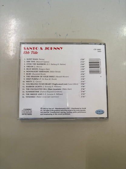 CD Santo & Johnny – Ebb Tide | Sleep Walk, Over the Rainbow, Summertime Mercatino Usato Crotone