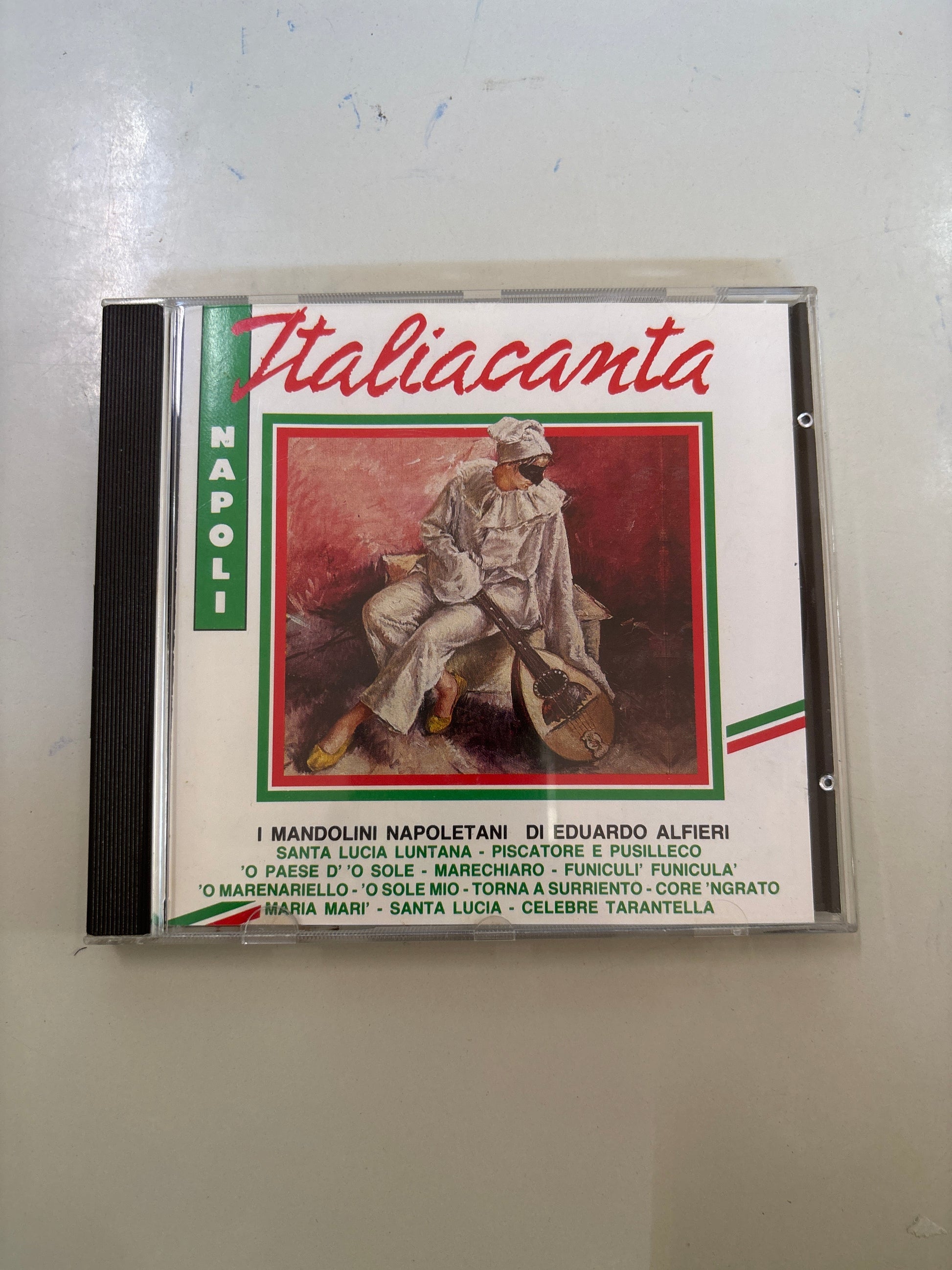 CD Italiacanta Napoli - Canzoni napoletane classiche - Ricordi 1973 Mercatino Usato Crotone