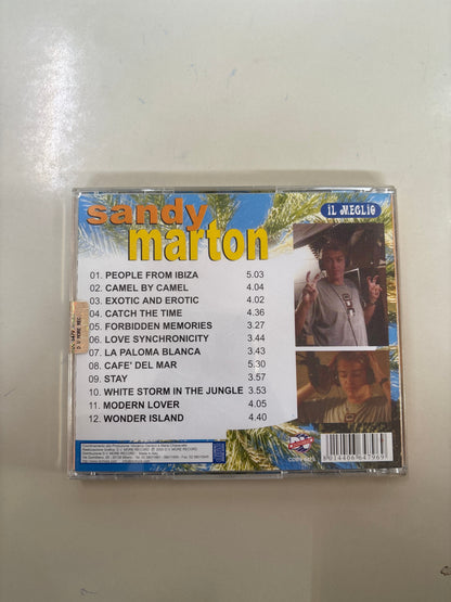 CD Sandy Marton - Il Meglio raccolta 80s dance italo disco Mercatino Usato Crotone