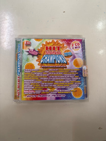 CD Hit Mania Champions 2015 compilation dance pop estate mix Mercatino Usato Crotone
