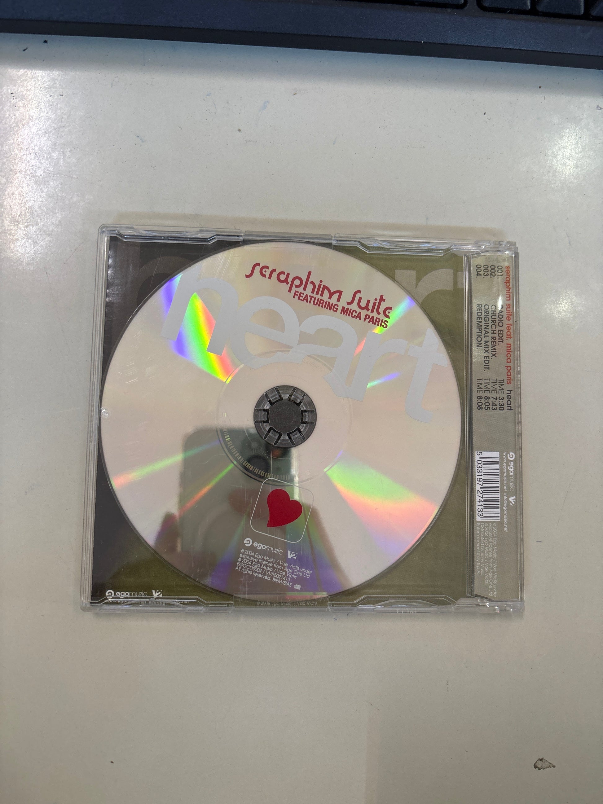 CD Seraphim Suite – Musica Strumentale New Age – Atmosfere Rilassanti Mercatino Usato Crotone